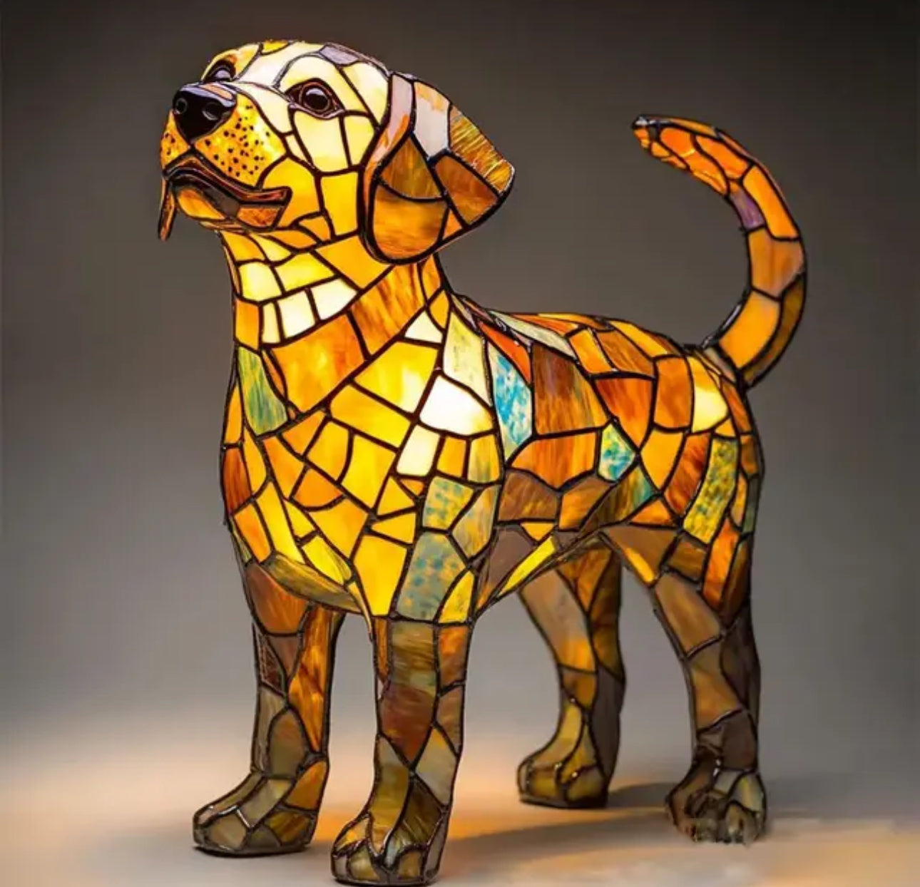 Handmade Dog Lamp πΎ