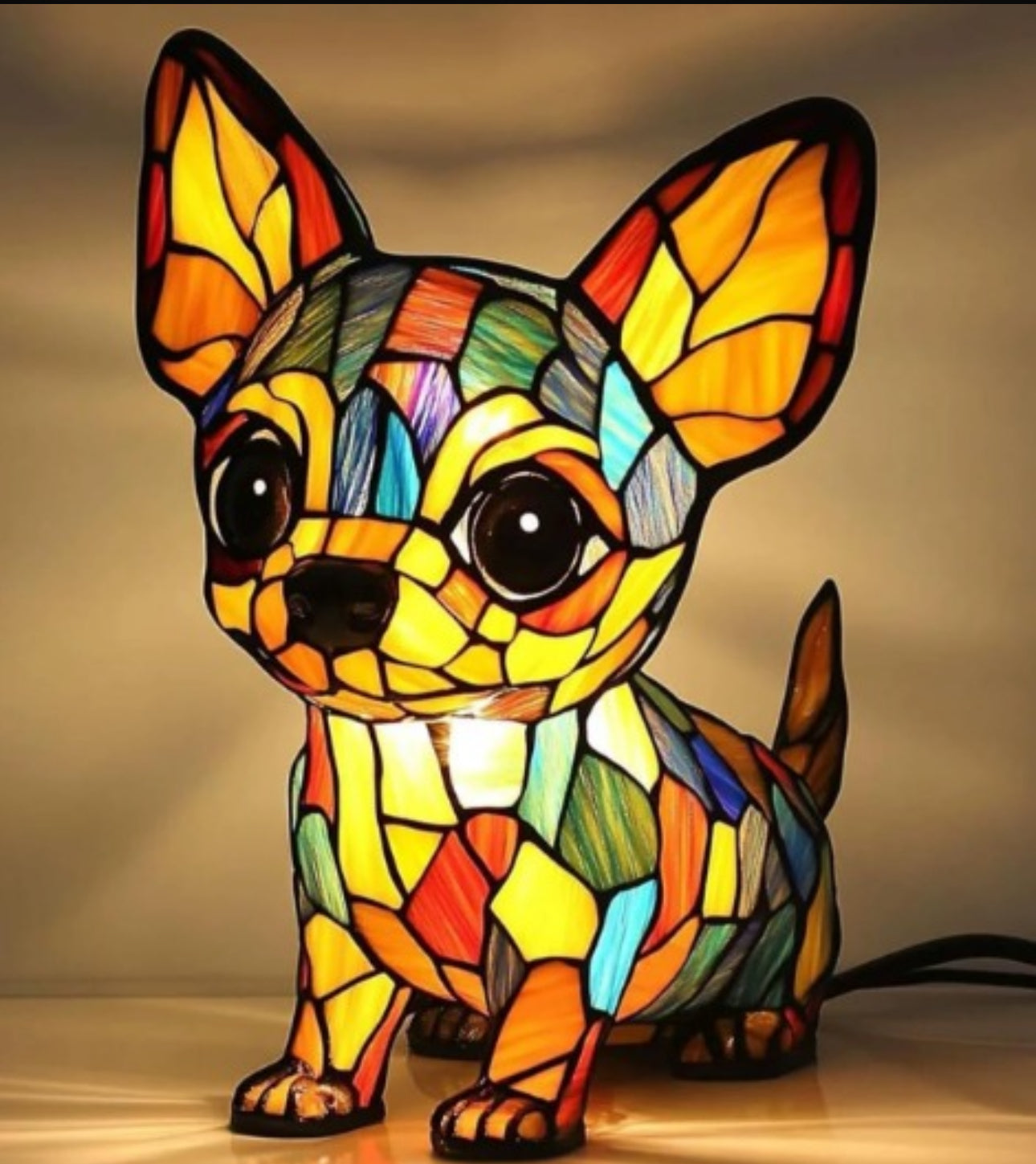 Handmade Dog Lamp πΎ