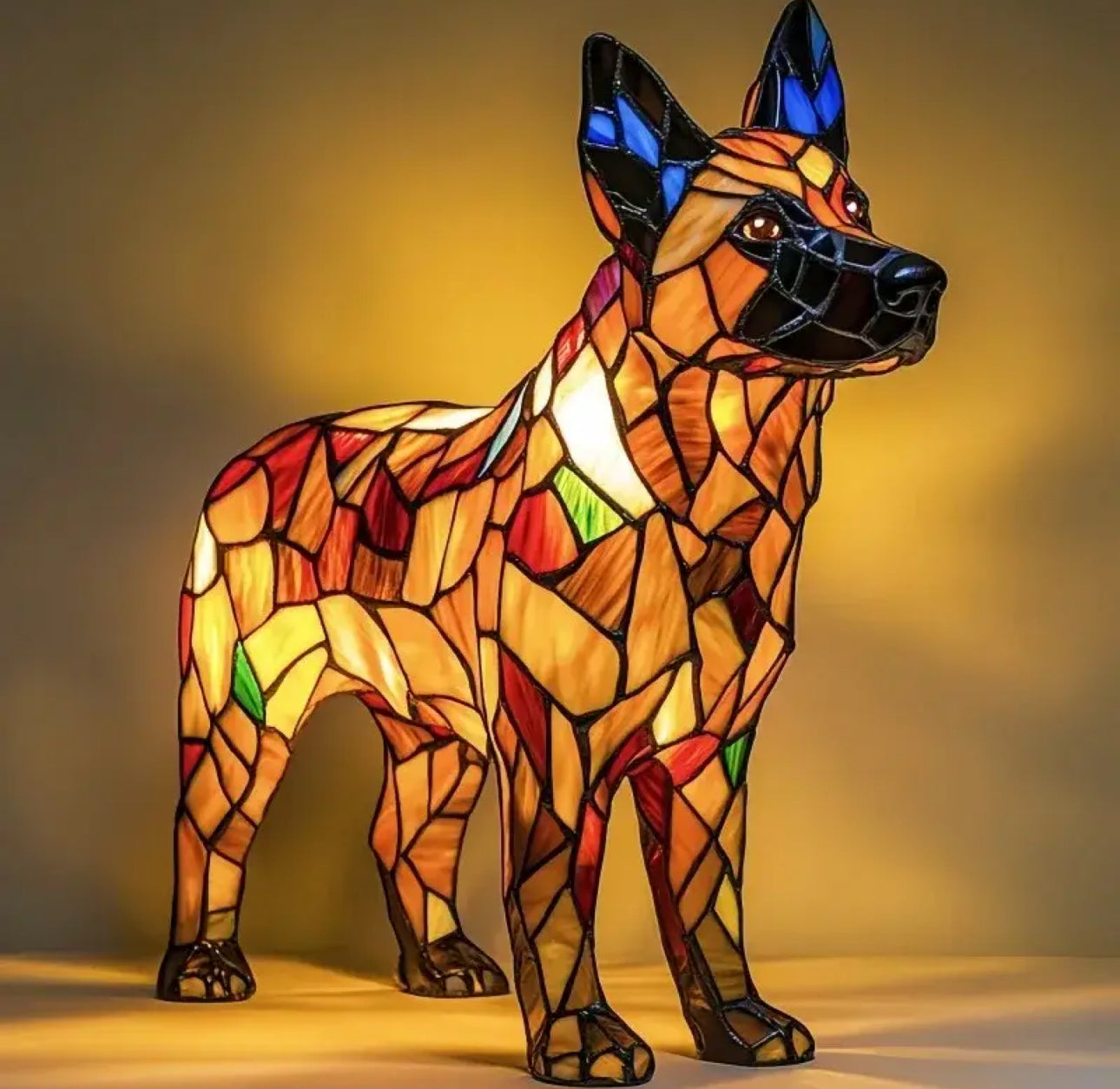 Handmade Dog Lamp πΎ