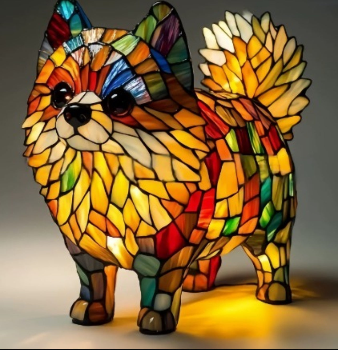 Handmade Dog Lamp πΎ