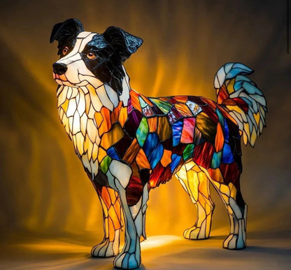 Handmade Dog Lamp 🐾